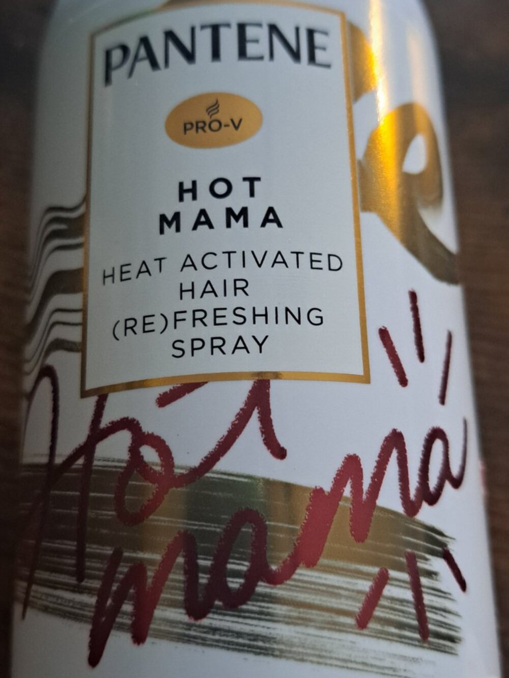 PANTENE PRO-V HOT MAMA HEAT ACTIVATED HAIR REFRESHING SPRAY